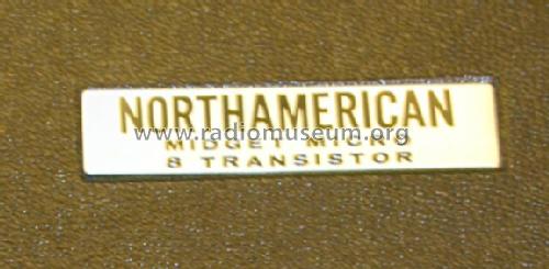 Midget Micro 8 Transistor ; NAFT N.A.F.T. North (ID = 791302) Radio