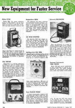 Signal Generator 700A; Northeastern (ID = 1216756) Ausrüstung