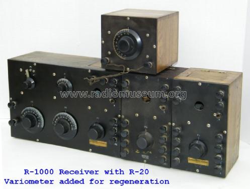 3-Tube Peanut Receiver R-1000; Northern Electric Co (ID = 1753863) Radio
