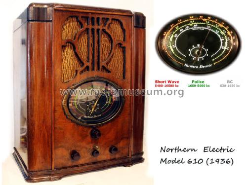 610 ; Northern Electric Co (ID = 2750565) Radio
