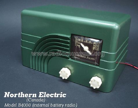 B-4000 Rainbow Grille ; Northern Electric Co (ID = 521823) Radio