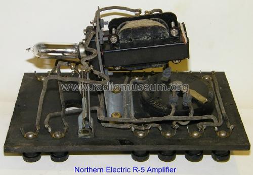 Single Stage Audio Amplifier R-5; Northern Electric Co (ID = 1059005) Ampl/Mixer