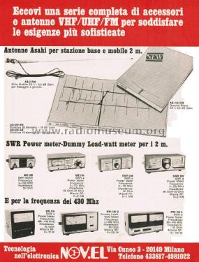 SWR e Power Meter ME-UA; Nov.El (ID = 2816415) Equipment