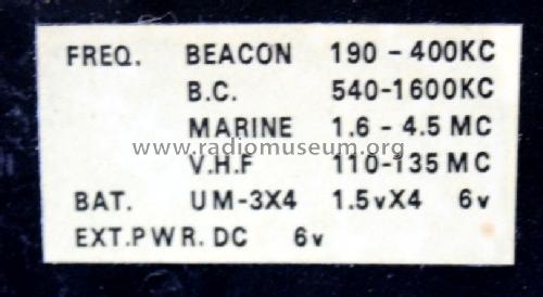 Pilot II Direction Finder 4 Band 12 Transistor RDF-404 ; Nova-Tech, Manhattan (ID = 1553695) Commercial Re