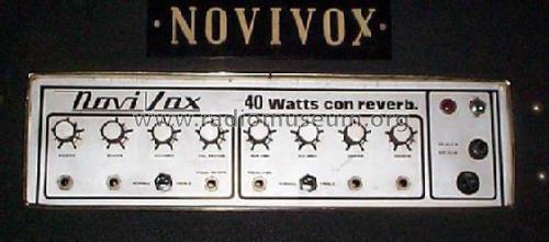 Novivox 40 watts con Reverb; Novivox; ¿donde? (ID = 2893459) Ampl/Mixer