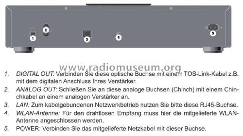 DAB/ DAB+/ FM/ Internetradio A540+; Noxon Media GmbH; (ID = 1864107) Radio