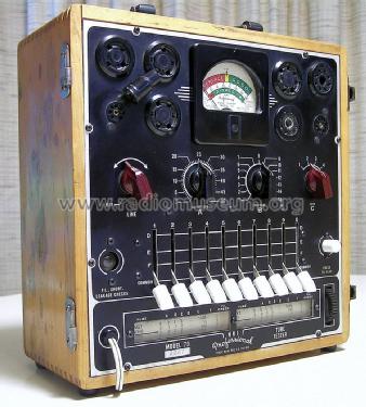 Professional Tube Tester 70; National Radio (ID = 1483655) Equipment