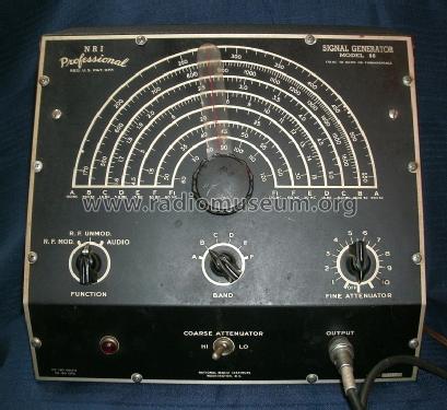 Signal Generator 88; National Radio (ID = 1195895) Ausrüstung