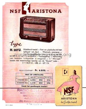 H207U; NSF Nederlandsche (ID = 2544054) Radio