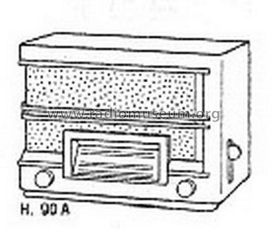 H90A, H90A -20; NSF Nederlandsche (ID = 506754) Radio