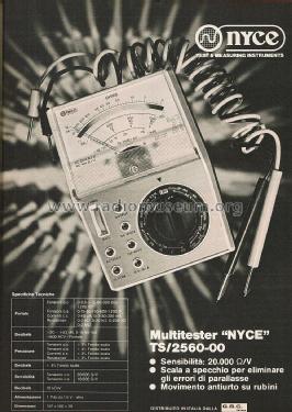 Multitester TS/2560-00; Nyce Asia Ltd.; Hong (ID = 2852170) Equipment