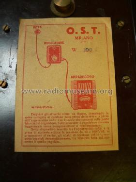 Regolatore di tensione ; OST O.S.T., Officina (ID = 1535818) Power-S