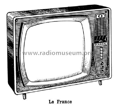 Le France 59; Océanic, ITT Océanic (ID = 2522658) Televisore