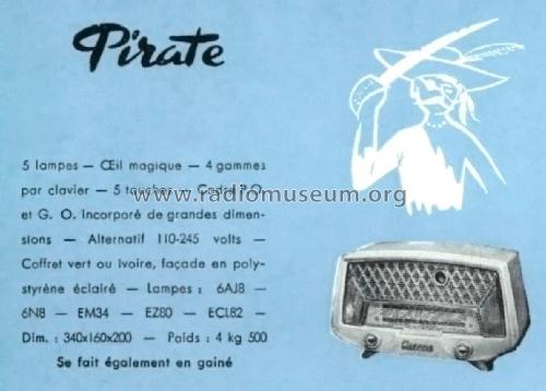 Pirate ; Océanic, ITT Océanic (ID = 2322941) Radio