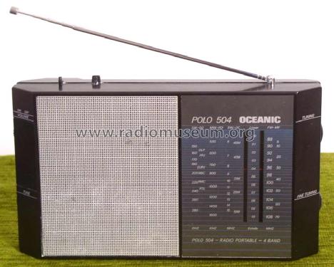 Polo 504 5512 02 80; Océanic, ITT Océanic (ID = 1999340) Radio