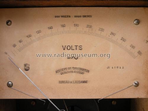 Voltmètre alternatif 0 - 300 VAC; Oerlikon, (ID = 2631256) Equipment