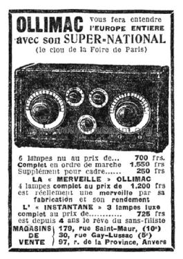 Merveille ; Ollimac Radio, (ID = 1840402) Radio