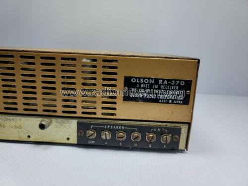 Golden Classic 3 Watt FM Receiver RA-370; Olson Radio (ID = 2787429) Radio