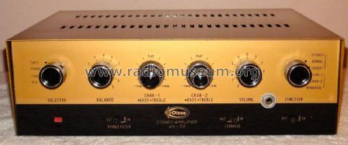 Stereo Amplifier AM-158; Olson Radio (ID = 1912578) Ampl/Mixer