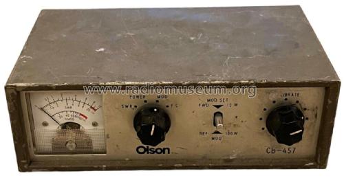 SWR & Power Meter CB-457; Olson Radio (ID = 2797240) Citizen