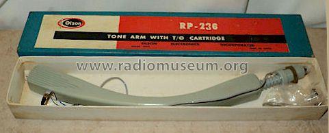 Tone Arm with T/O Cartridge RP-236; Olson Radio (ID = 977918) Microphone/PU