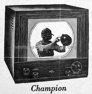 TV-946 Champion ; Olympic Radio & (ID = 2888570) Televisore