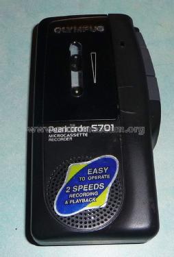 Microcassette Recorder Pearlcorder S-701; Olympus Co.; Tokyo (ID = 1607375) R-Player