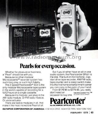 Pearlcorder - Microcassette Recorder SD 2; Olympus Co.; Tokyo (ID = 1738820) R-Player