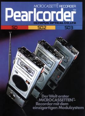 Pearlcorder - Microcassette Recorder SD 2; Olympus Co.; Tokyo (ID = 2031841) R-Player