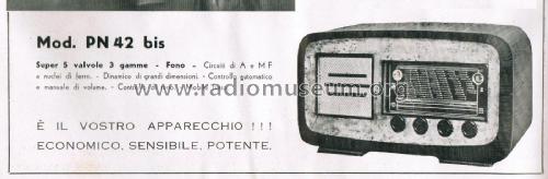 PN42 bis; Omega Radio; Milano (ID = 2536572) Radio