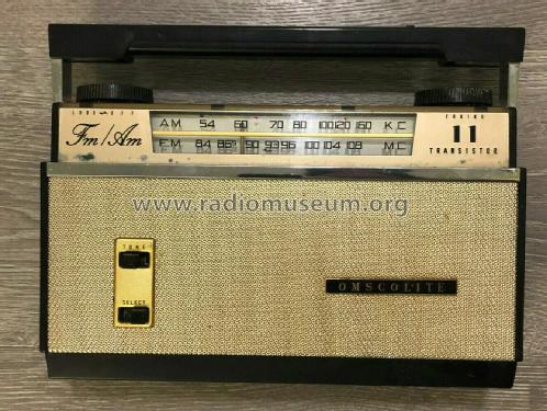 FM/AM 11 Transistor TF-54; Omscolite Corp.; (ID = 2677801) Radio