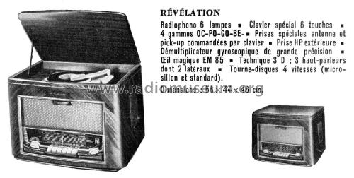 Révélation ; Ondia Le Matériel; (ID = 1993024) Radio