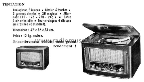 Tentation ; Ondia Le Matériel; (ID = 1993021) Radio