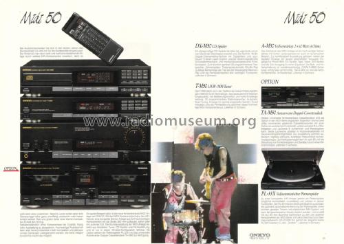 FM Stereo / AM Tuner T-M50; Onkyo, Osaka Denki (ID = 1816316) Radio