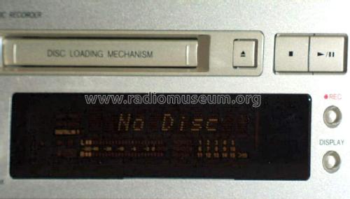 MiniDisc Recorder MD-105; Onkyo, Osaka Denki (ID = 1564713) Sonido-V