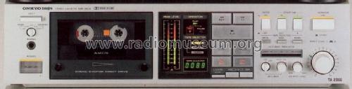 Stereo Cassette Tape Deck TA-2066; Onkyo, Osaka Denki (ID = 661614) Reg-Riprod