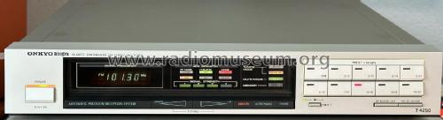 Integra Quartz Synthesized FM Stereo / AM Tuner T-4250; Onkyo, Osaka Denki (ID = 3031504) Radio