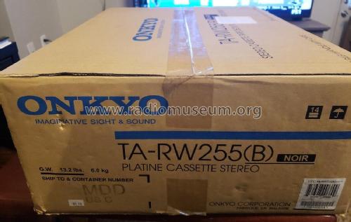 Stereo Cassette Deck TA-RW255; Onkyo, Osaka Denki (ID = 2853611) R-Player