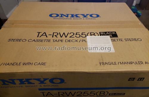 Stereo Cassette Deck TA-RW255; Onkyo, Osaka Denki (ID = 2853612) R-Player