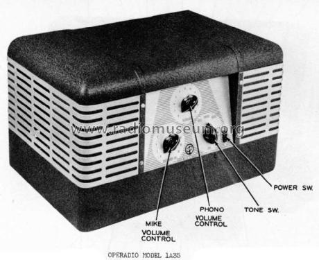 1A35 ; Operadio Corp.; St. (ID = 946473) Ampl/Mixer