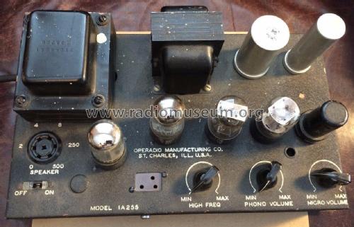 Amplifier 1A255; Operadio Corp.; St. (ID = 2092334) Ampl/Mixer