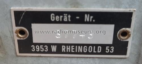 Rheingold 53 3953W; Opta-Spezial siehe (ID = 2857013) Radio