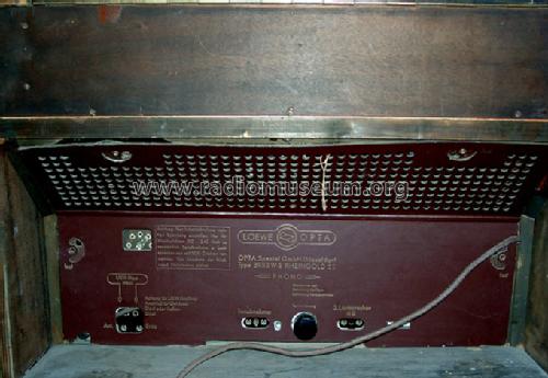 Rheingold 53 Phono 3953W-S; Opta-Spezial siehe (ID = 87008) Radio