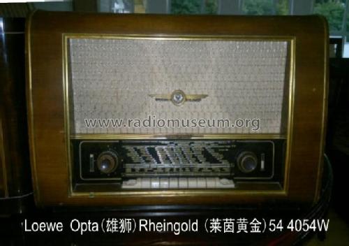 Rheingold 54 4054W; Opta-Spezial siehe (ID = 2015033) Radio