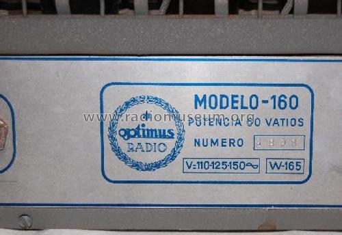 Siroco 160; Optimus; Gerona (ID = 2867411) Ampl/Mixer