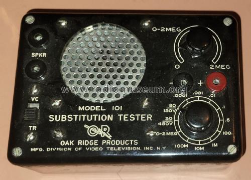 7-in-1 Miniature TV-FM-AM Substitution Tester 101; OR - Oak Ridge (ID = 2931348) Equipment