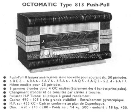 Octomatic 813; ORA, Oradyne, Gérard (ID = 1417854) Radio