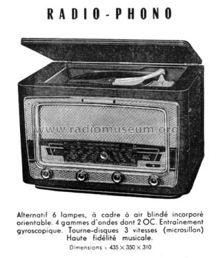 Radio-Phono ; ORA, Oradyne, Gérard (ID = 1418533) Radio