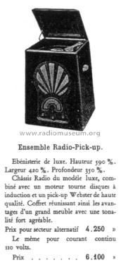 Ensemble Radio-Pick-up DPP5; ORA, Oradyne, Gérard (ID = 2003265) Radio