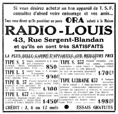 L637; ORA, Oradyne, Gérard (ID = 2065071) Radio